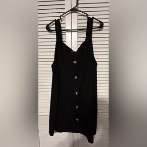 SHEIN Black Button-Front Tank Top